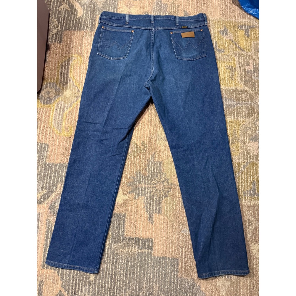 Wrangler 13MWZ Men's Blue Denim Jeans Cowboy Cut Western‎ Regular Fit Size 44x34 - Picture 3 of 6